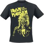 Футболка Iron Maiden Est. 1975 - Glow In The Dark, черный - фото 2