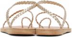 Серебряные сандалии Eleftheria Ancient Greek Sandals - фото 2