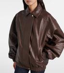 Прескотт оверсайз куртка The Frankie Shop, Brown - фото 5