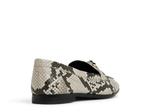 Лоферы Aldo Ybilide Loafer, Black/White Synthetic Snake Print - фото 4