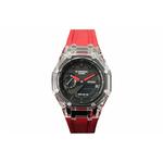 Часы Casio G-Shock Analog-Digital 2100 Series, арт. GA-2100SKE-7A, красный - фото