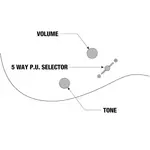 Гитара Ibanez RG421QMCBB RG Standard - Цвет Cerulean Blue Burst - фото 9