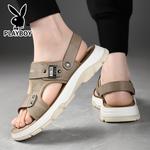 Пляжные сандалии мужские Playboy, серый - фото 4