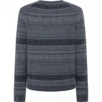 Свитер Hackett Fairisle, серый - фото 4