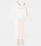 Хлопковые брюки Далила Bonpoint, Rose Poudre - фото 2