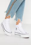 Высокие кроссовки Converse Chuck Taylor All Star Lift, белый / черный - фото