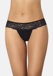 Стринги Teyli 3 шт: Damen Tanga mit floraler Spitze Comfo, черный - фото 2
