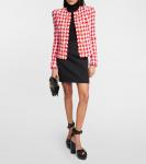 Твидовый пиджак с узором «гусиные лапки» Balmain, мультиколор - фото 2