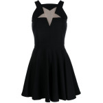 Versace Jeans Couture star cut-out minidress, черный - фото