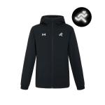 Термокуртка-пуховик с капюшоном, унисекс Under Armour, черный - фото