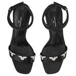 LOUIS VUITTON Gala One Strap Sandals 9cm Women's Black - фото 5