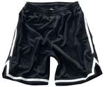 Шорты Urban Classics Stripes Mesh Shorts, черно-белый - фото