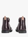 Детские кожаные челси-ботинки Start-Rite, Burgundy Patent - фото 6