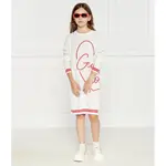 Платье с добавлением кашемира Guess, белый - фото 2