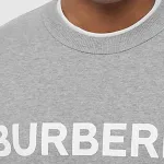 Burberry Свитшот Unisex Gray - фото