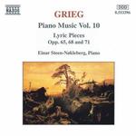 Диск CD Piano Music-Vol. 10 - Edvard Grieg - фото