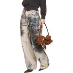 Джинсы 1981 в стиле baggy fit Acne Studios, мультиколор - фото 6