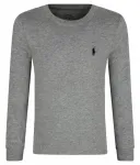 Лонгслив regular fit Polo Ralph Lauren, серый - фото