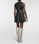 Кожаный жилет Adrian STOULS, черный - фото 3