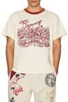 Футболка Restaurant Tee Samuel Zelig, White & Red - фото 3