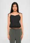 Топ DESIGNERS REMIX STEVEN VEST, Dark Grey/Grey - фото