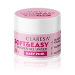 Строительный гель Baby Pink, 12г Claresa Soft&Easy. - фото 2