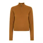 Свитер Dickies Ruston half zip, коричневый - фото 3