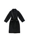 Домашнее пальто с шалевым воротником MÖVE, черный - фото