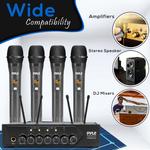 Pyle Pro PDWM4120 UHF Wireless System with 4 Handheld PDWM4120 - фото 5