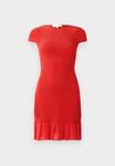Платье MICHAEL Michael Kors SMOCKED MINI DRESS, Crimson/Red - фото 6