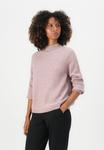Джемпер TOM TAILOR DENIM COZY MOCK NECK, Antique Rose Melange/Light Pink - фото 4