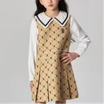 Детское платье beige MLB KIDS, бежевый - фото 6