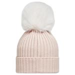 Moncler Ребристая шапка для ребенка, Pink - фото 3