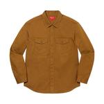 Рубашка Supreme x Raymond Pettibon Work Shirt Washed Brown, коричневый - фото