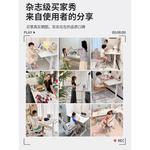 Письменный стол Naijia 140 см, детский, регулируемый по высоте, из массива дерева, теплый белый, комплект со стулом - фото 6