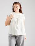 Кружевная блузка Vero Moda Curve Blouse VMDebbie, белый - фото 2