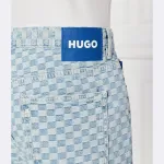 Джинсы свободного кроя Hugo, синий - фото 4