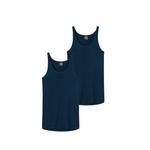 Жилет SCHIESSER Undershirt Classics, темно-синий - фото