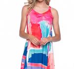 Длинное платье миди разноцветное Picadilly, Multicolor - фото 2