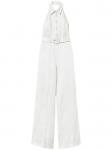 Комбинезон с вырезом халтер TWINSET, белый - фото