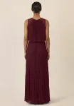 Макси-Платье langes Apart, Weinrot - фото 3