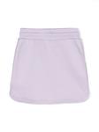 Givenchy Kids юбка мини с вышитым логотипом, фиолетовый - фото 2