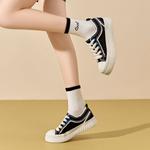 Женские низкие кеды JOSINY из холста, экрю - фото 9