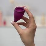 Менструальная чаша Fun Factory Fun Cup Размер B Виноград - фото 4