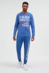 CAMP DAVID Лонгслив в синем цвете - фото 3