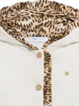Толстовка с леопардовым принтом Roberto Cavalli Junior, белый - фото 3
