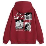 Толстовка унисекс NOME, Черный (на флисовой подкладке) - фото 18