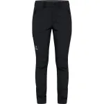 Женские брюки Morän Softshell Slim Haglöfs, черный - фото