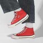 Холщовые кеды женские высокие Semir, бежевый - фото 19