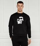 Толстовка мужская Karl Lagerfeld Regular Fit, черный / белый - фото 3